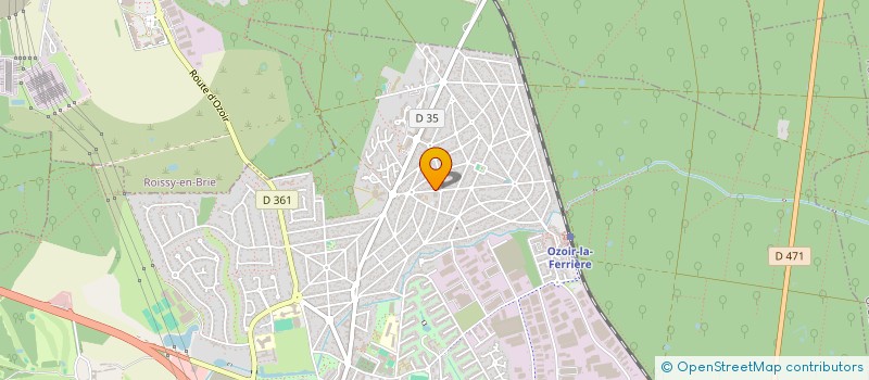 localisation de l'entreprise INGENIERIE MEDICALE SERVICE  OZOIR-LA-FERRIERE