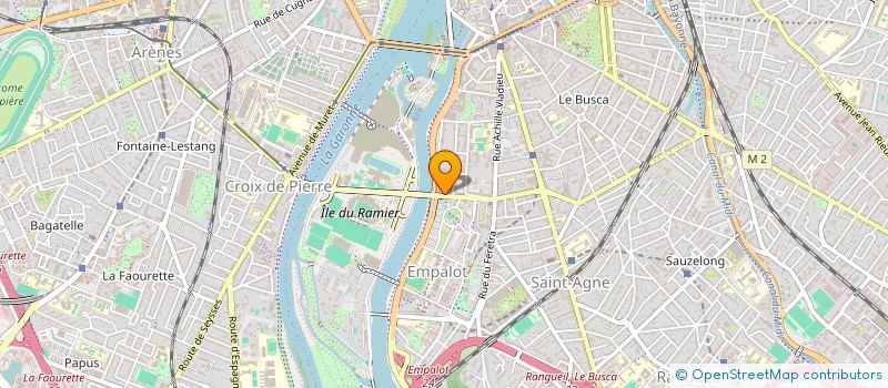 localisation de l'entreprise INGENIERIE OCCITANIE - MIDI-PYRENEES  TOULOUSE