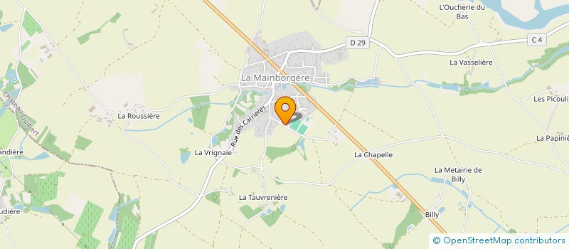 localisation de l'entreprise INGENIERIE PATRIMONIALE ET FINANCIERE  CHATEAU-GUIBERT