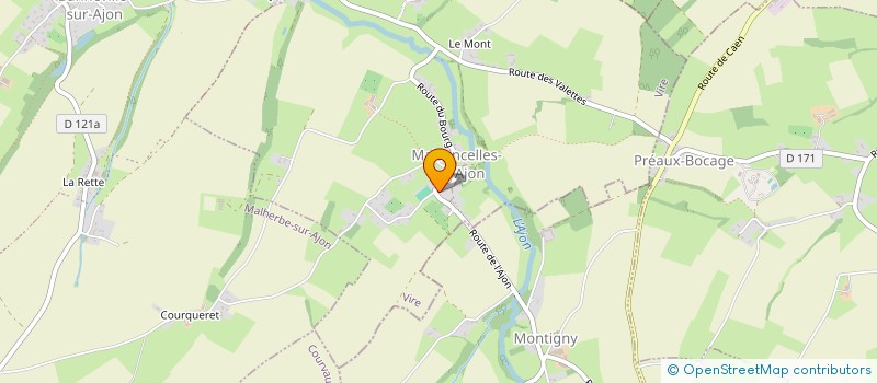 localisation de l'entreprise INGENIERIE PREVENTION PROTECTION DE L'ENVIRONNEMENT  MAISONCELLES-SUR-AJON