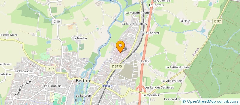 localisation de l'entreprise INGENIERIE RECHERCHE SECURITE à BETTON