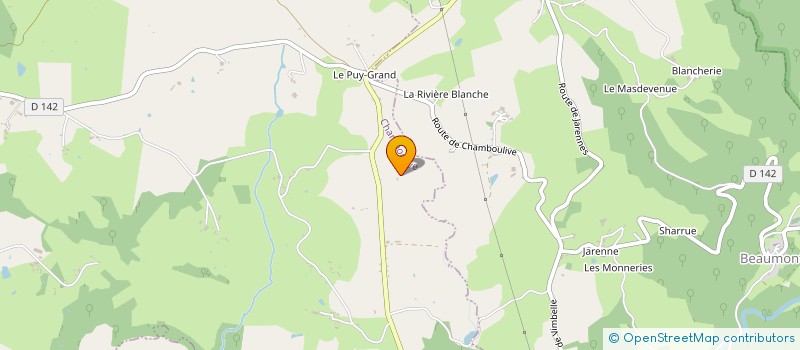 localisation de l'entreprise INGENIERIE RECOLEMENT CARTOGRAPHIE à CHAMBOULIVE