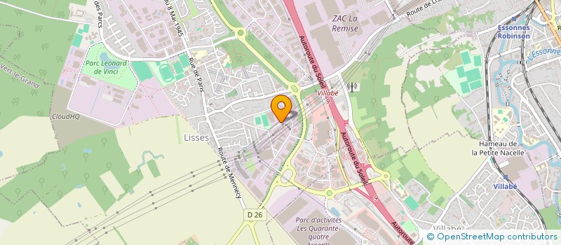 localisation de l'entreprise INGENIERIE REGIONALE PROTECTION  LISSES