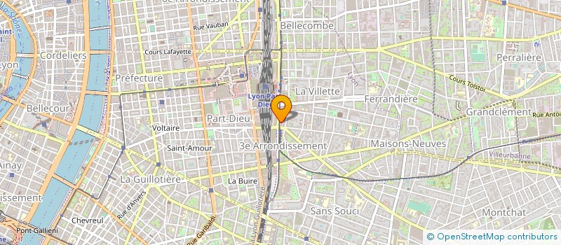 localisation de l'entreprise INGENIERIE RH  LYON