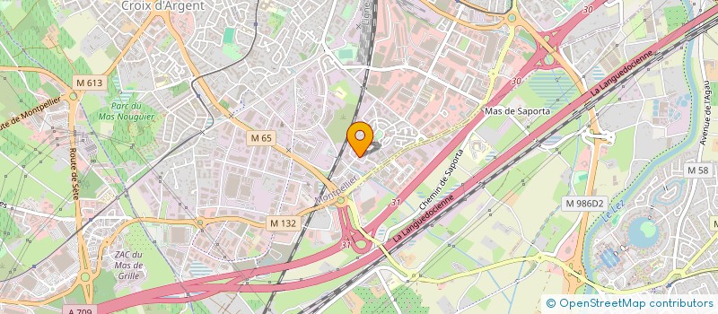 localisation de l'entreprise INGENIERIE SECRETARIAT I S à MONTPELLIER