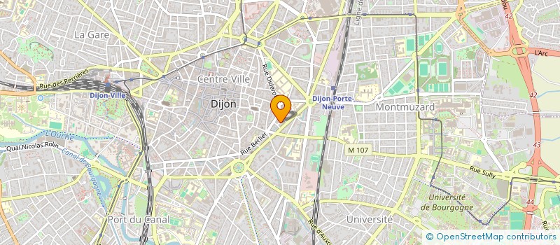 localisation de l'entreprise INGENIERIE SERVICES à DIJON