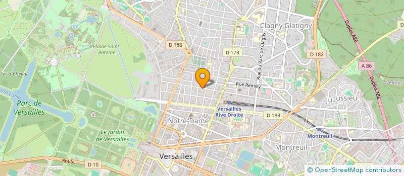localisation de l'entreprise INGENIERIE - SERVICES - DEVELOPPEMENT à VERSAILLES