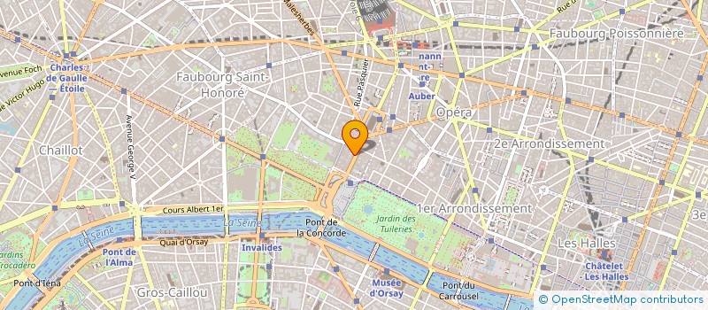 localisation de l'entreprise INGENIERIE  SERVICES GENERAUX INTERNES  PARIS