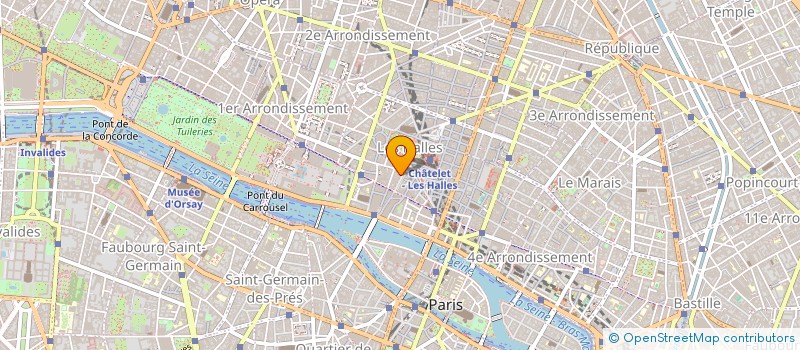 localisation de l'entreprise INGENIERIE SPORTIVE ET CULTURELLE à PARIS