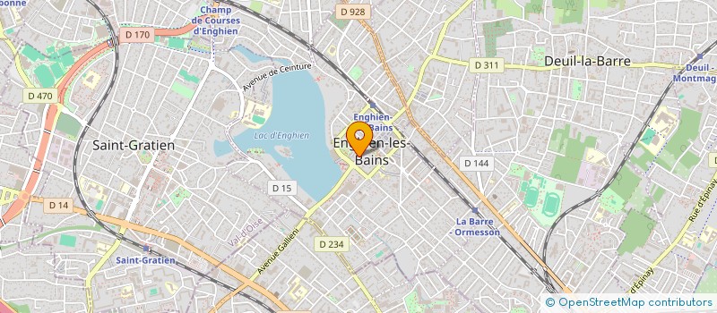 localisation de l'entreprise INGENIERIE TECHNIQUE ET APPLICATION à ENGHIEN-LES-BAINS