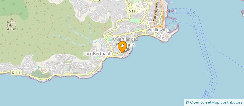localisation de l'entreprise INGENIERIE TOURISME INGETOUR à AJACCIO