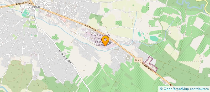 localisation de l'entreprise INGENIERIES & PROCESS INDUSTRIELS  SAINT-CANNAT