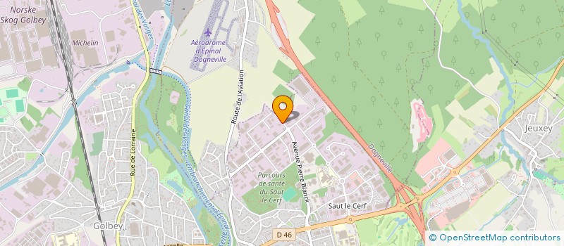 localisation de l'entreprise INGENIEURS DE L ENSTIB  EPINAL