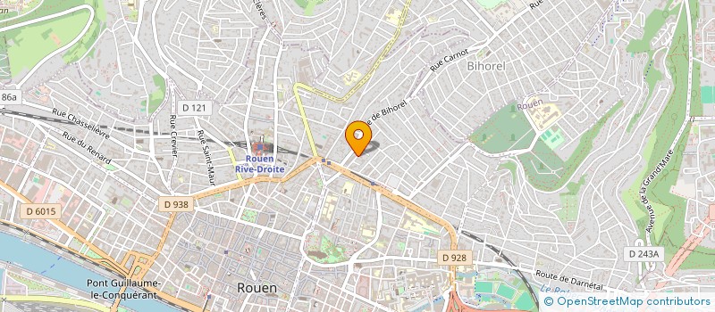 localisation de l'entreprise INGENIEURS DEVELOPE EN INDE RECH AGRO  ROUEN