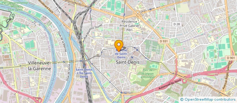 localisation de l'entreprise INGENIEURS ET JURISTES DES CONTRATS PUBLICS à SAINT-DENIS