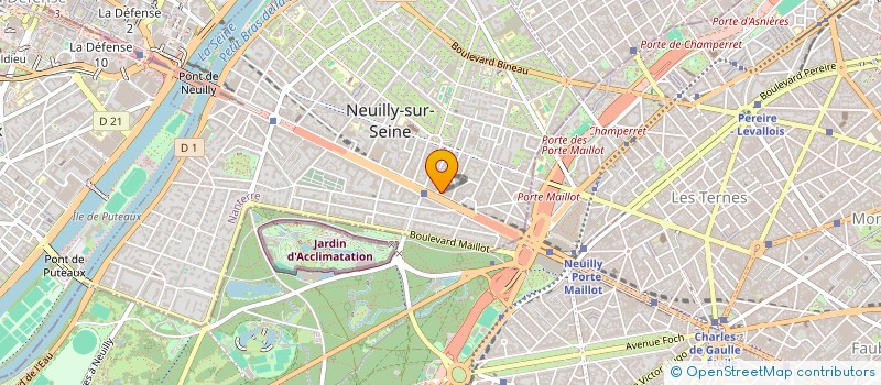 localisation de l'entreprise INGENIO ASSURANCES à NEUILLY-SUR-SEINE