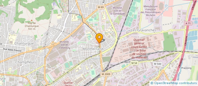 localisation de l'entreprise INGENIOUS THINGS  CLERMONT-FERRAND