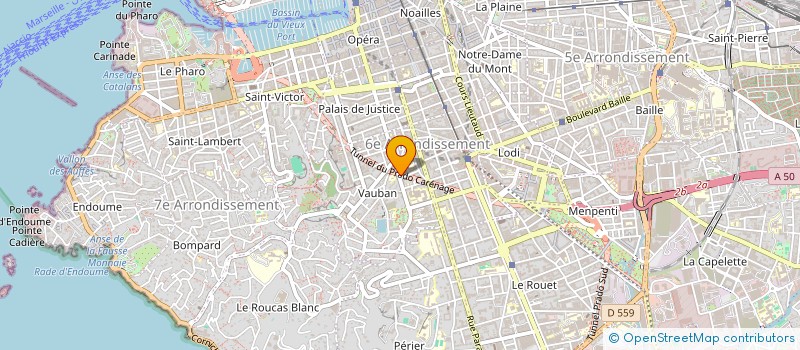 localisation de l'entreprise INGENIUM à MARSEILLE