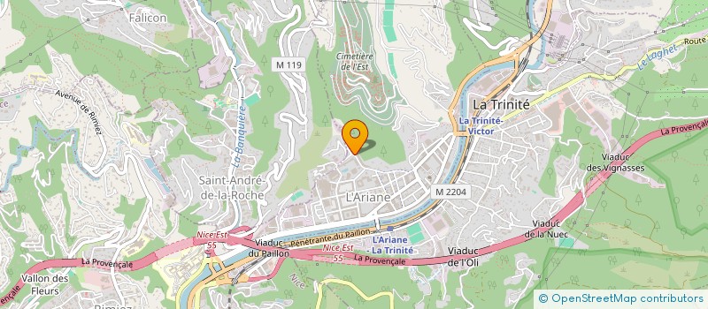 localisation de l'entreprise INGENIUM GLOBALIS CONSULTING  NICE