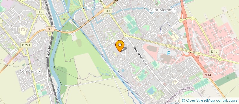 localisation de l'entreprise INGENIUM PARTNER à TROYES
