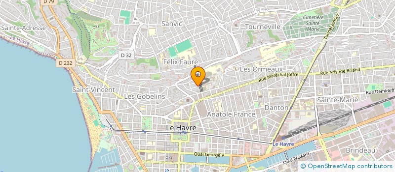 localisation de l'entreprise INGENIUS  LE HAVRE