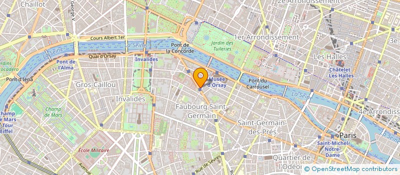 localisation de l'entreprise INGENOR FINANCE à PARIS