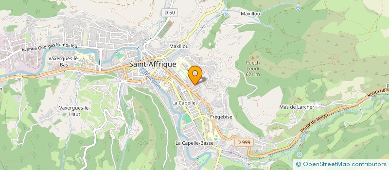 localisation de l'entreprise INGENR  SAINT-AFFRIQUE