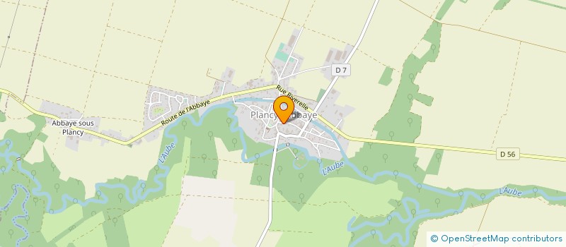 localisation de l'entreprise INGENS  PLANCY-L'ABBAYE