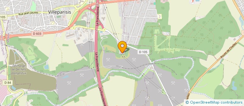 localisation de l'entreprise INGENTREPRISE  VILLEPARISIS