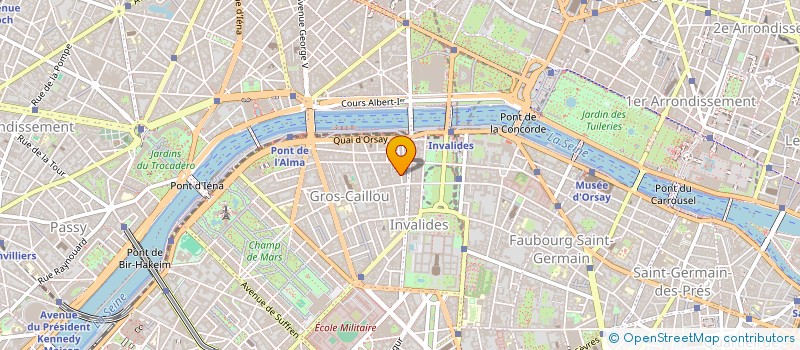 localisation de l'entreprise INGEOM  PARIS