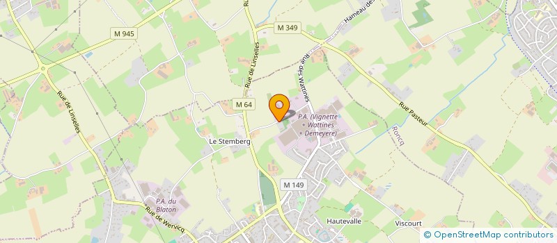localisation de l'entreprise INGEPACK à LINSELLES