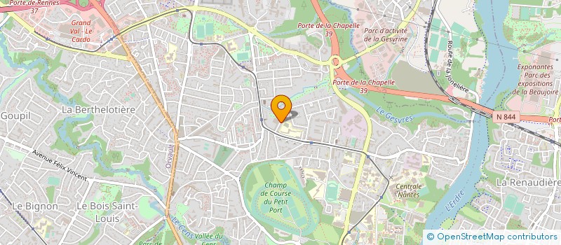 localisation de l'entreprise INGEQUALY à NANTES