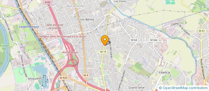 localisation de l'entreprise INGEREF à TOULOUSE
