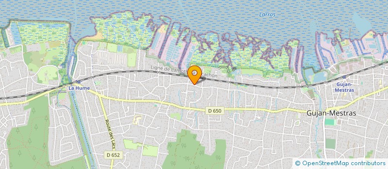 localisation de l'entreprise INGERIM  GUJAN-MESTRAS