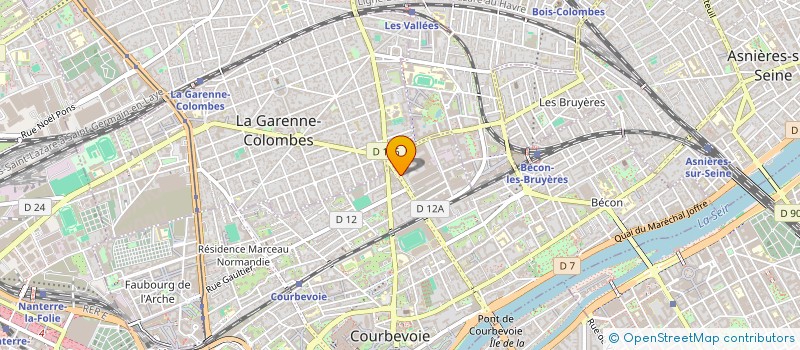 localisation de l'entreprise INGEROP PARTICIPATIONS à COURBEVOIE