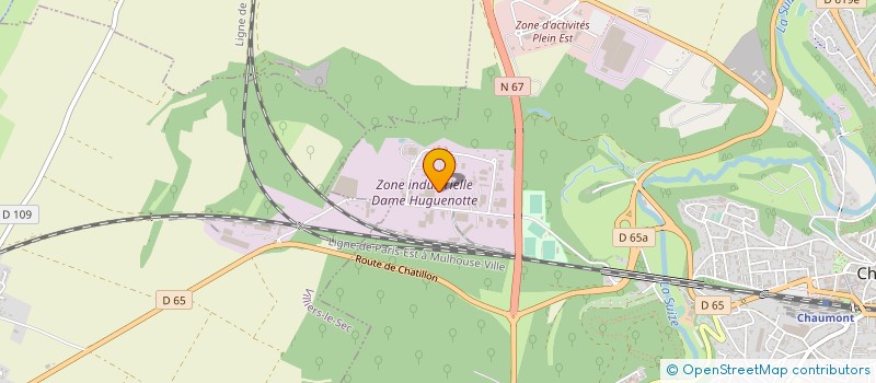 localisation de l'entreprise INGESAT COMMUNICATION SA à CHAUMONT