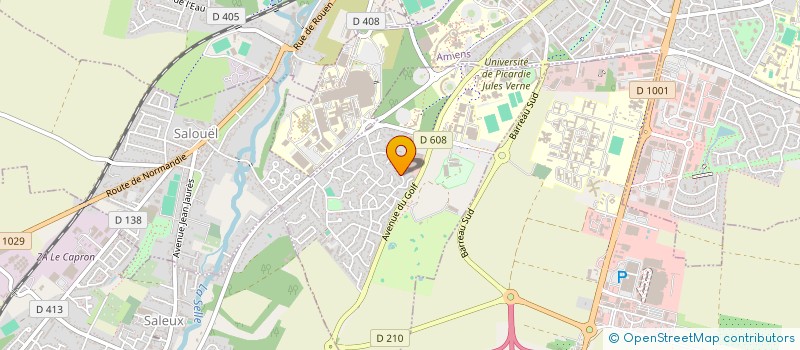 localisation de l'entreprise INGESSEC à SALOUEL
