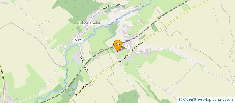 localisation de l'entreprise INGESTEEL  FICHEUX