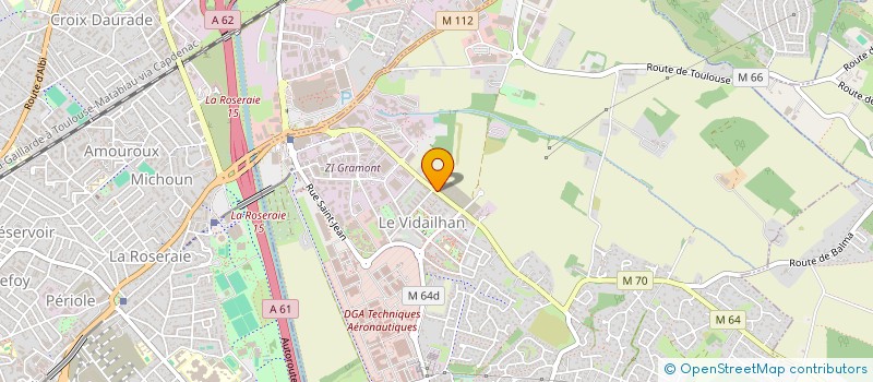 localisation de l'entreprise INGESUD  BALMA