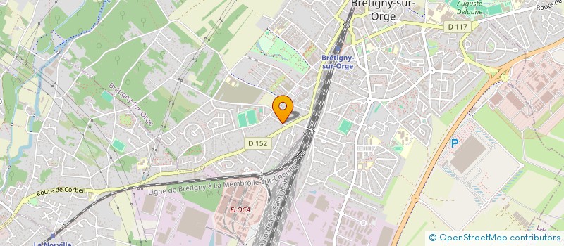 localisation de l'entreprise INGESYS-RAIL à BRETIGNY-SUR-ORGE