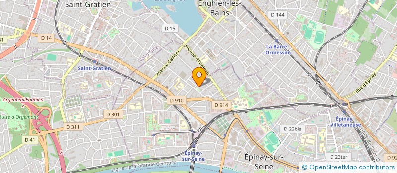 localisation de l'entreprise INGETERMIE à EPINAY-SUR-SEINE