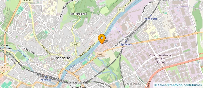 localisation de l'entreprise INGETHERMIQUE  SAINT-OUEN-L'AUMONE