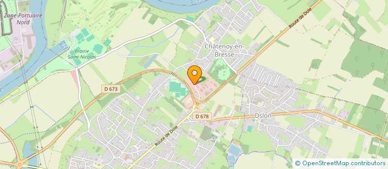 localisation de l'entreprise INGEVRAC  CHATENOY-EN-BRESSE