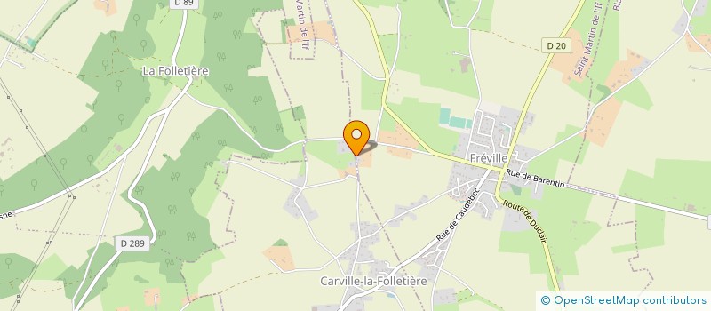 localisation de l'entreprise INGEX à SAINT-AUBIN-DE-CRETOT