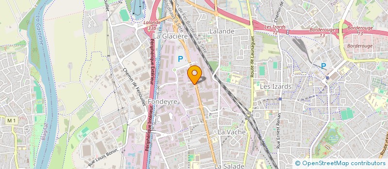localisation de l'entreprise INGEX  TOULOUSE