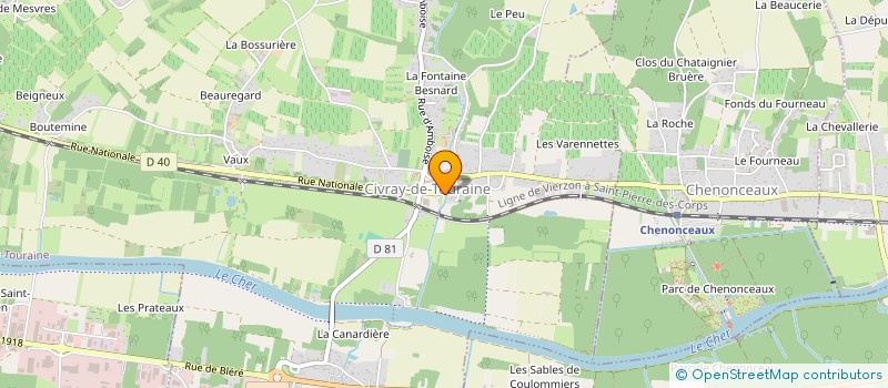 localisation de l'entreprise INGEXPORT  CHISSEAUX