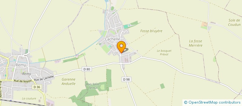 localisation de l'entreprise INGHELBRECHT  LACHELLE