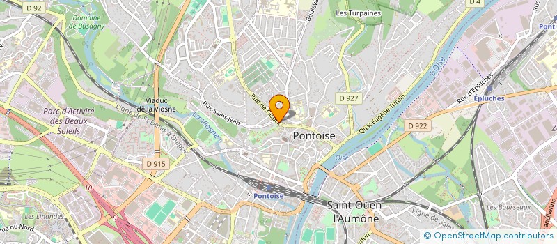 localisation de l'entreprise INGIZOOM à PONTOISE