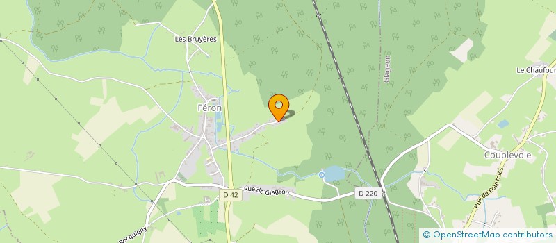 localisation de l'entreprise INGORA INVEST  FERON