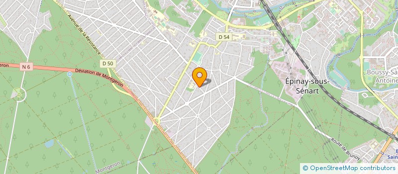 localisation de l'entreprise INGP NUCLEAIRE à BRUNOY